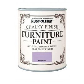 Rust-Oleum Chalky Finish Furniture Paint - Lilac Wine 750ml
