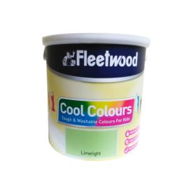 Fleetwood Cool Colours Washable Soft Sheen Paint - Limelight 2.5L