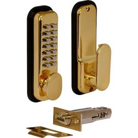 Lister Brass Easy Code Digital Lock