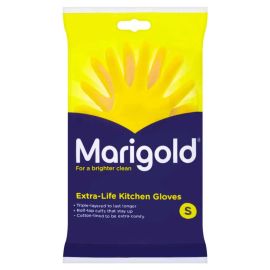 Marigold Kitchen Gloves Extra Life Small