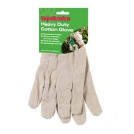 SupaGarden Heavy Duty Cotton Gloves