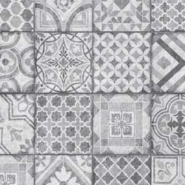 D-C-Wall Moroccan Tiles Ceramics Wall Covering - 67.5cm x 4m