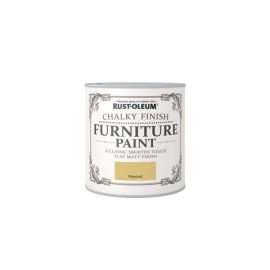 Rust-Oleum Chalky Finish Furniture Paint Mustard 125ml