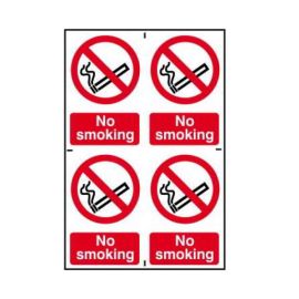 No smoking - PVC Sign (200 x 300mm)