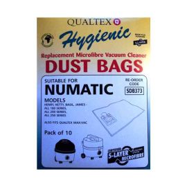 Numatic Henry AS200 Microfibre Bags - Pack of 10
