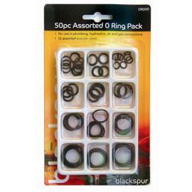 Blackspur 50 Piece Assorted O Rings