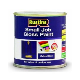 Rustins Quick Dry Small Job Gloss Paint - Oxford Blue 250ml