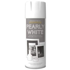 Rust-Oleum Modern Metallic Spray Paint - Pearly White 400ml