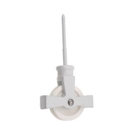 Perry White Single Screw Pulley - 44mm