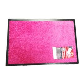 Dosco Wash & Clean Non-Slip Mat - Pink 40 x 60cm