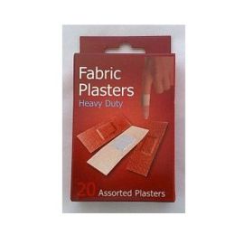 CMS 20 Assorted Medial Fabric Plasters