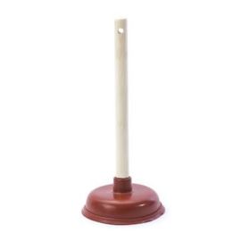 Sink Plunger With Wooden Handle