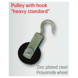 Pulley with Hook 10mm Wheel 40mm