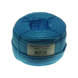 Blue Polypropylene Rope - 6mm x 200m