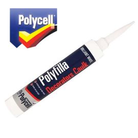 Polycell Polyfillla Decorators Brilliant White Caulk - 380ml