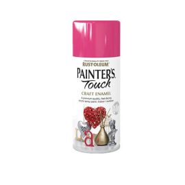 Rust-Oleum Painter's Touch Craft Enamel Spray Paint - Blossom Pink 150ml