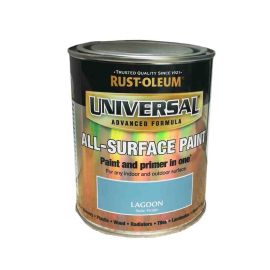 Rust-Oleum Universal All-Surface Paint And Primer In One - Lagoon 750ml