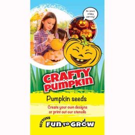 Fun To Grow Pumpkin Seeds - Crafty Pumpkin (Hundredweight)