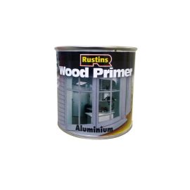 Rustins Wood Primer - Aluminium 250ml
