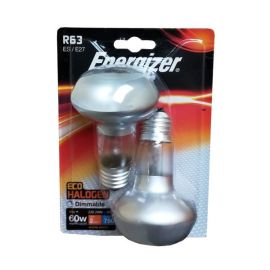 Energizer 48w Eco Halogen R63 Reflector ES/ E27 Lightbulb - Pack Of 2