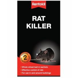 Rentokil Rat Killer - 2 Sachets And Bait Tray