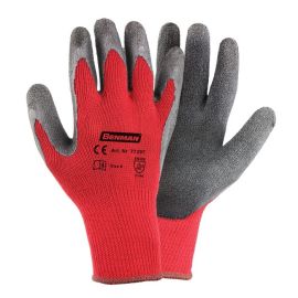 Latex Coated Fabric Gloves - XL / 10"