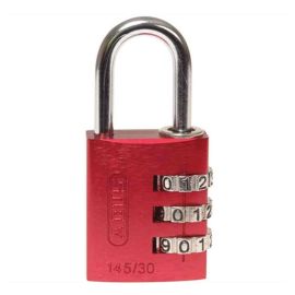 Abus 145/30 30mm Red Combination Padlock
