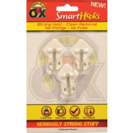 3 Removal Cup Hooks