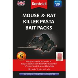 Rentokil Mouse & Rat Killer Pasta Bait 5