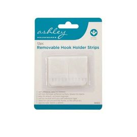 Ashley 12pc Removable Hook Holder Strips