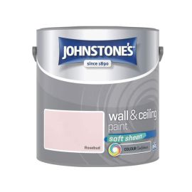 Johnstones Wall & Ceiling Soft Sheen Paint - Rosebud 2.5L