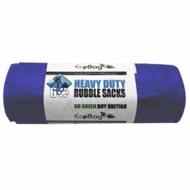 30L Heavy Duty Blue Rubble Sacks - Pack of 6 