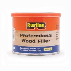 Rustins Professional Wood Filler - 250g Natural