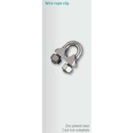 6mm Wire Rope Clips (Pack of 2)