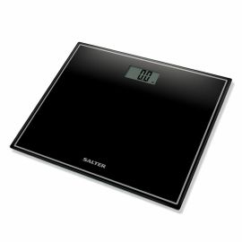 Salter Black Glass Electronic Bathroom Scale