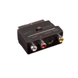 Dencon 21 Pin Scart To 3 Phono Sockets Adaptor