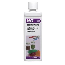 HG Stain Away - No 6 - Ballpoint Pen and Stubborn Colouring - 50ml