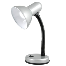 LLOYTRON 35w 'Classic' Flexi Desk Lamp - Silver