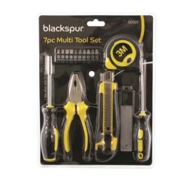 Blackspur 7 Piece Multi Tool Set
