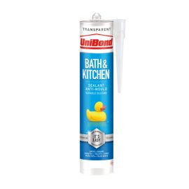 UniBond Bath & Kitchen Cartridge - Translucent (Clear) 291g