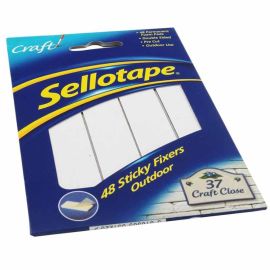Sellotape Sticky Fixers - Pack Of 48