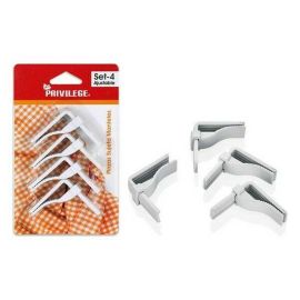 Set Of 4 Adjustable Table Cloth Clips