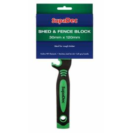 Shed And Fence Block Brush 30mm x 120mm
