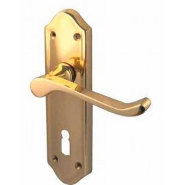 Basta Sherborne Brass Door Handles