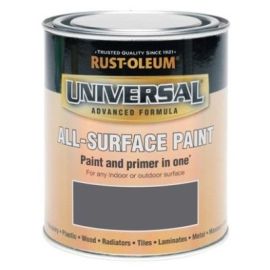 Rust-Oleum Universal All Surface Paint Slate Grey Gloss 250ml