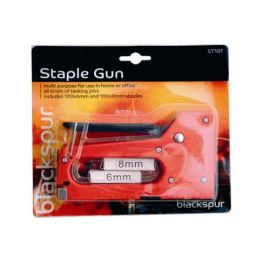 Staple Gun (Plastic) with 200 Staples Free