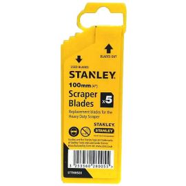 Stanley 100mm Scraper Blades x 5