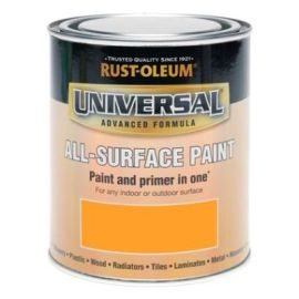Rust-Oleum Universal All Surface Paint Sunset Orange Gloss 250ml