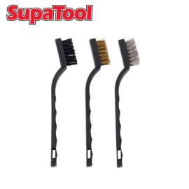 SupaTool 3 Piece Mini Wire Brush Set