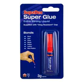SupaDec Super Glue 3g Extra Strong Liquid